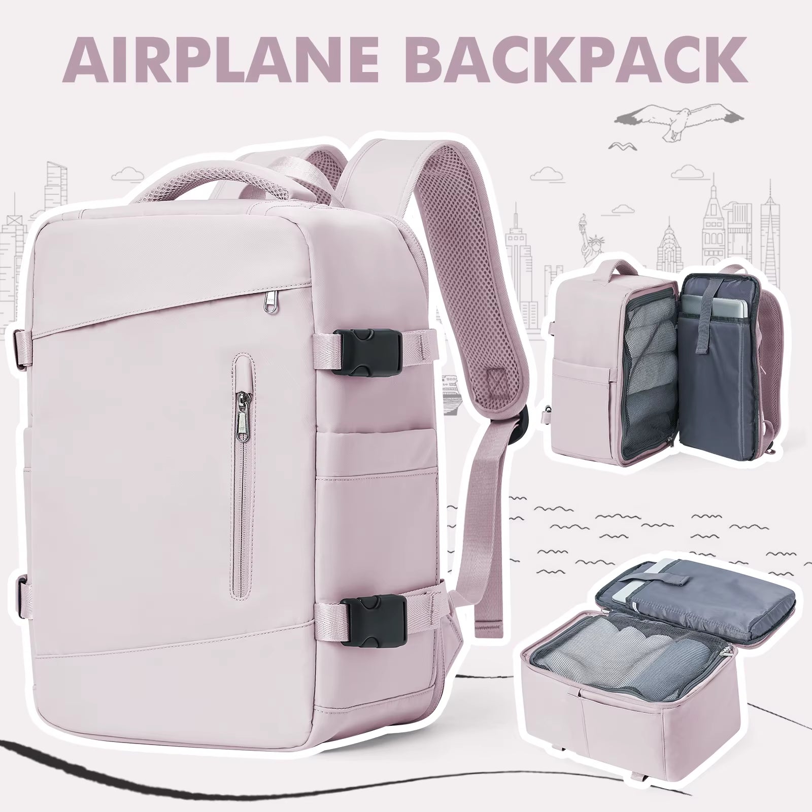 JetSet Travel Backpack – Cabin Bag 