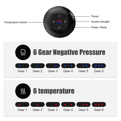 USB Rechargeable Cupping Therapy &  Massager