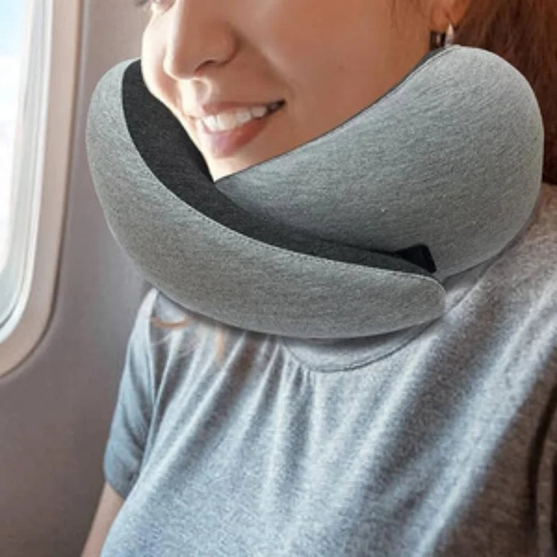 "UltraComfort U-Shaped Travel Pillow"