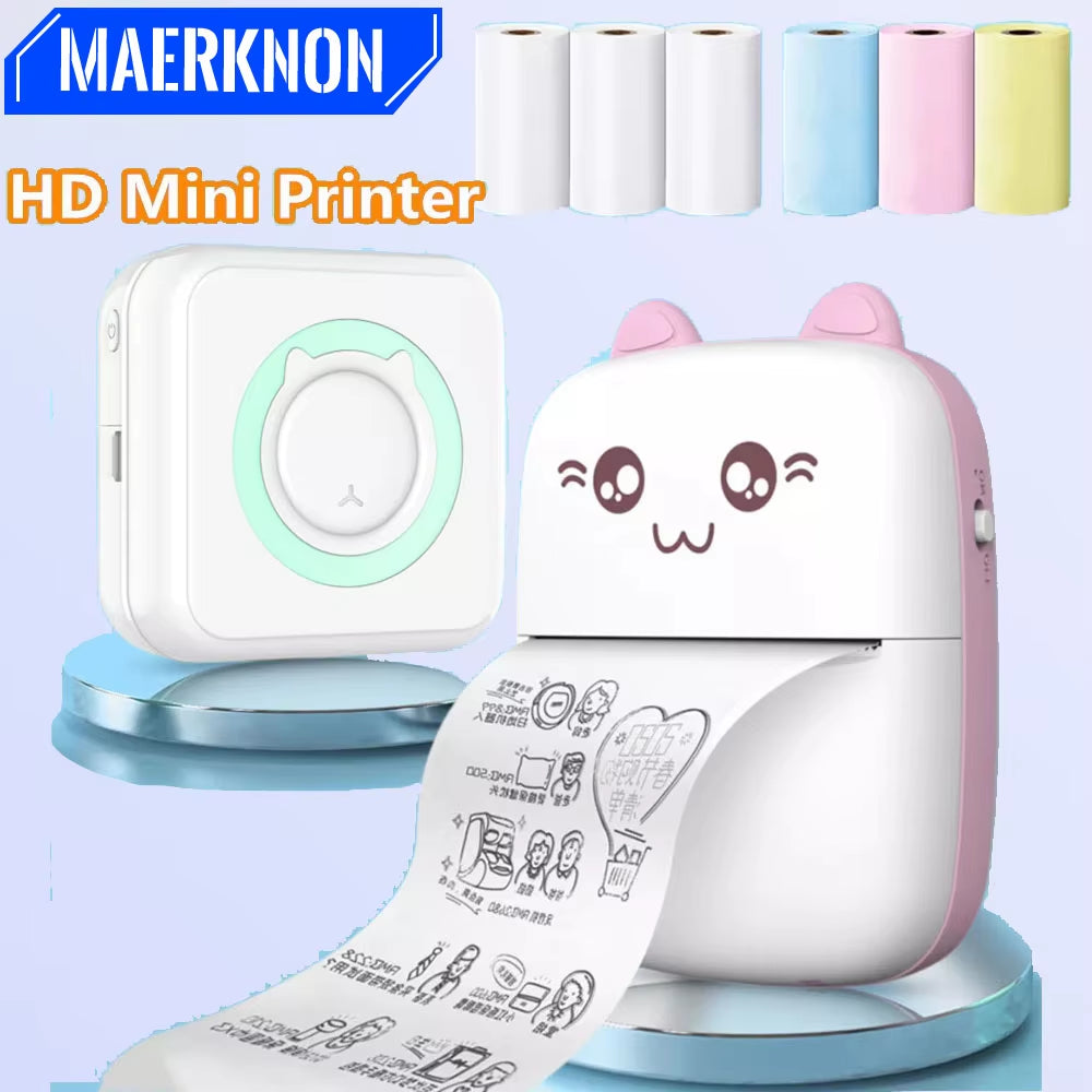 Mini Bluetooth Sticker Printer 