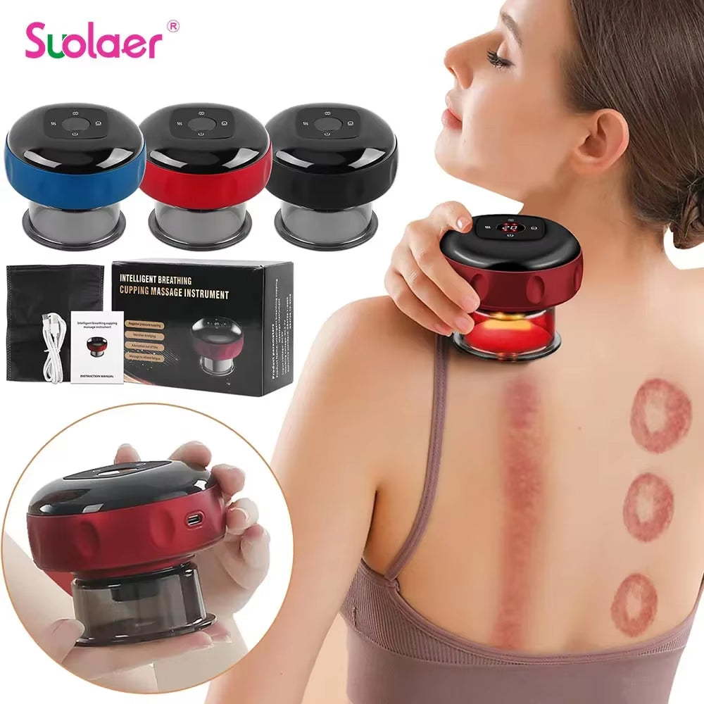 USB Rechargeable Cupping Therapy &  Massager